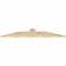 Ekena Millwork Portland Rough Sawn Timber Gable Bracket, Douglas Fir, 60"W x 10"H x 2"D x 6"F, 4/12 Pitch GBW060X10X0206POR00RDF - alternate 2